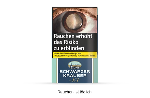 Schwarzer Krauser No. 1 Tabak kaufen - kraeftiger Zware Drehtabak