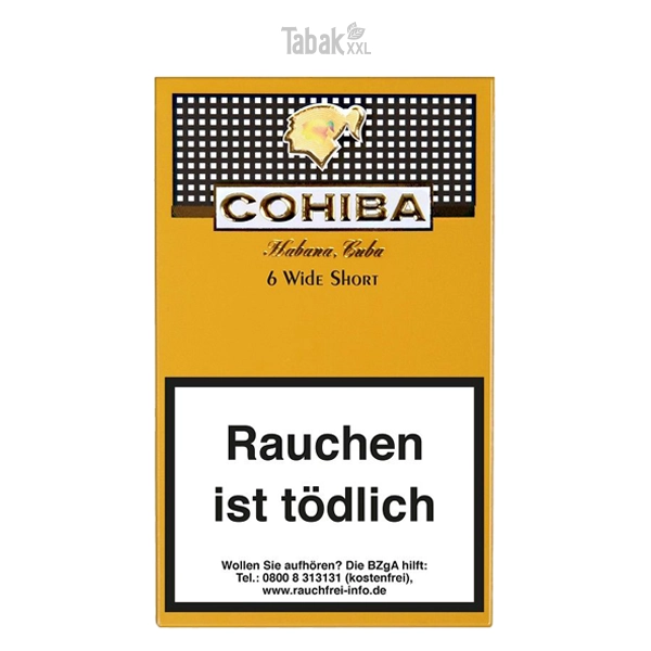 cohiba-zigarillos-6-wide-short-gelb-xs cohiba-zigarillos-6-wide-short-gelb-xs