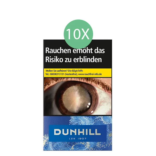 Dunhill Zigaretten Blue Original Pack Stange