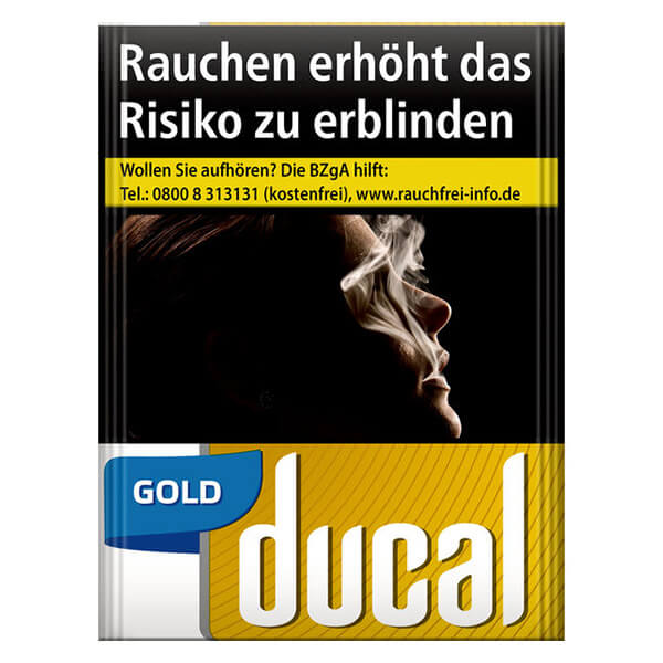 Die Ducal Gold Zigaretten in XXL