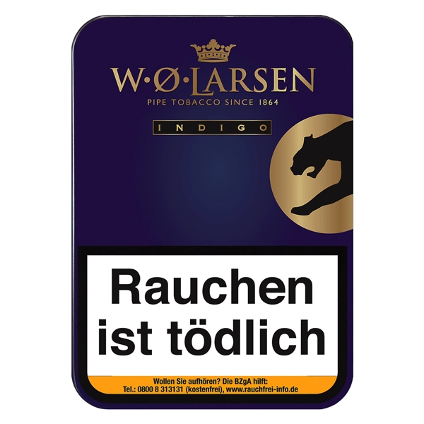 W. O. Larsen Pfeifentabak Indigo Dose W. O. Larsen Pfeifentabak Indigo Dose