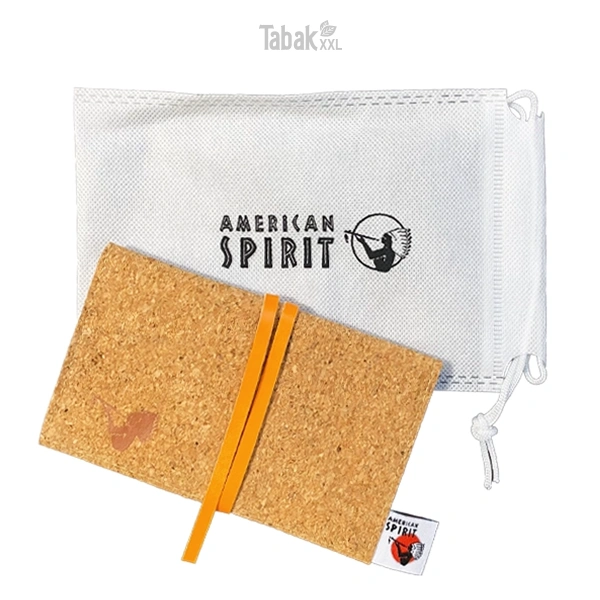 american-spirit-tabakbeutel-natur-kork-wickelverschluss american-spirit-tabakbeutel-natur-kork-wickelverschluss