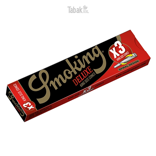 Smoking Deluxe Kings Size Cones 3 Stuck