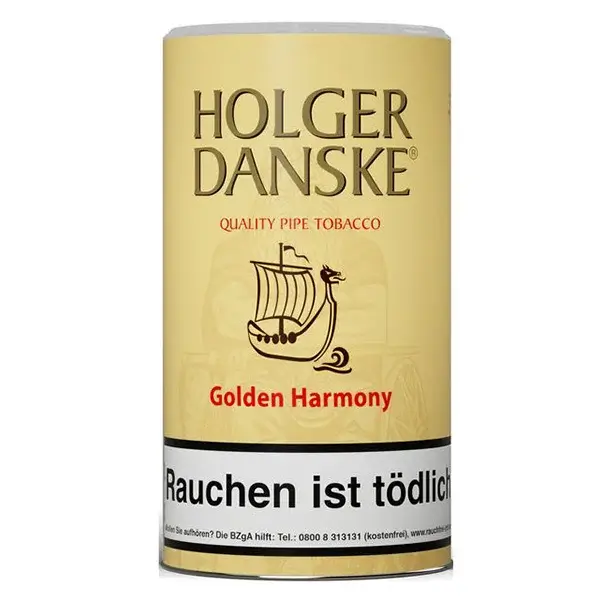 Holger Danske Pfeifentabak Golden Harmony Dose Holger Danske Pfeifentabak Golden Harmony Dose