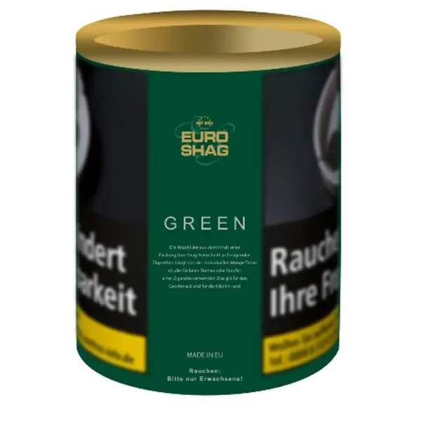 Euro Shag Feinschnitt-Tabak Classic Green Dose Euro Shag Feinschnitt-Tabak Classic Green Dose