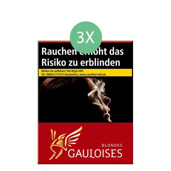 Gauloises Zigaretten Blondes Rot 5XL Stange