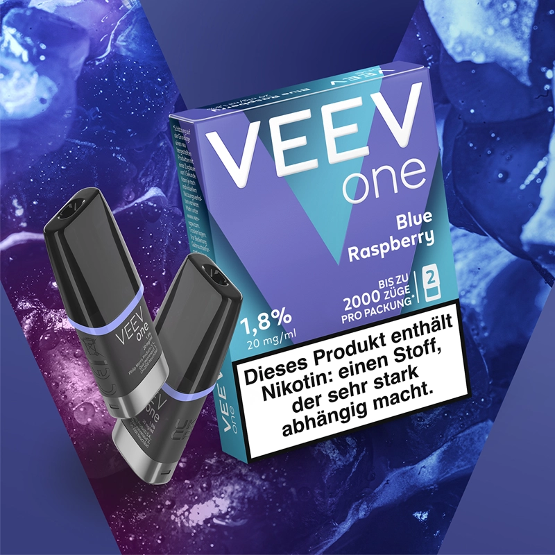 veev one pods blue raspberry