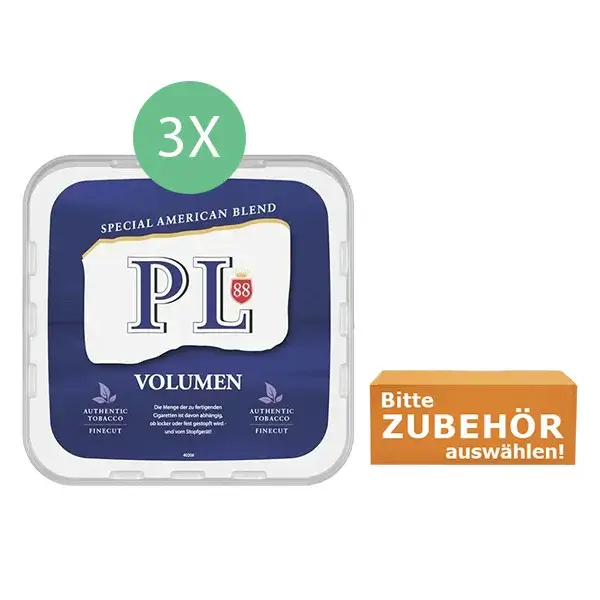 PL88 Tabak Blau 3 x Eimer mit wählbarem Zubehör