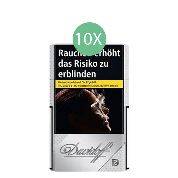 Davidoff Zigaretten Silver Original Pack Stange