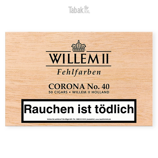 willem-II-fehlfarben-zigarren-no-40-corona-kiste willem-II-fehlfarben-zigarren-no-40-corona-kiste