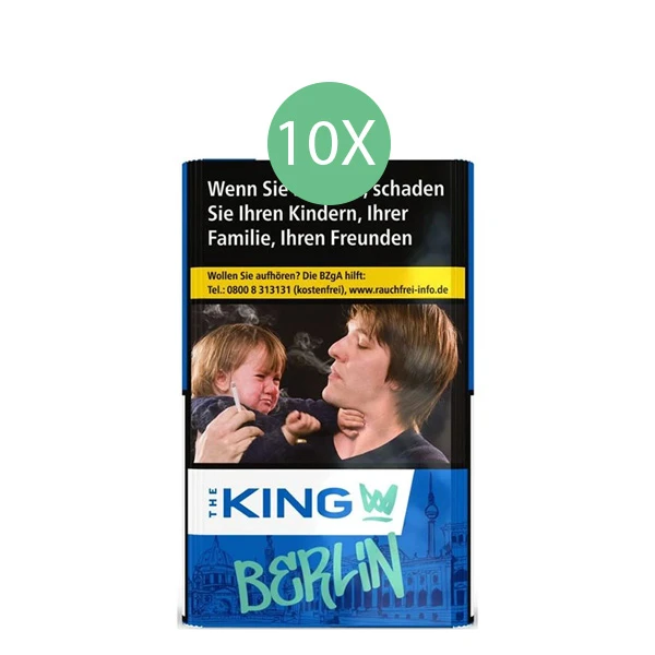 King Zigaretten Blue Original Pack Stange