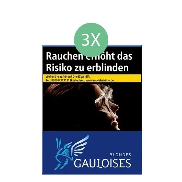 Gauloises Zigaretten Blondes Blau 5XL Stange