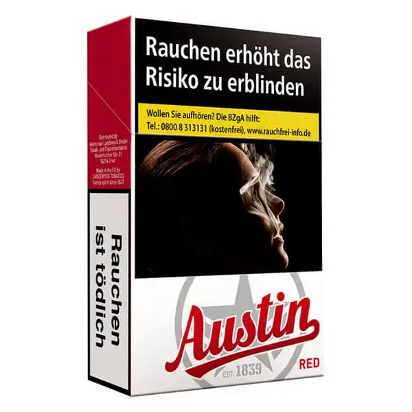 Austin Zigaretten Red Original Pack Austin Zigaretten Red Original Pack