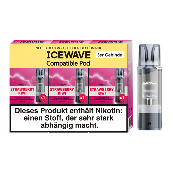 Icewave Pods Strawberry Kiwi