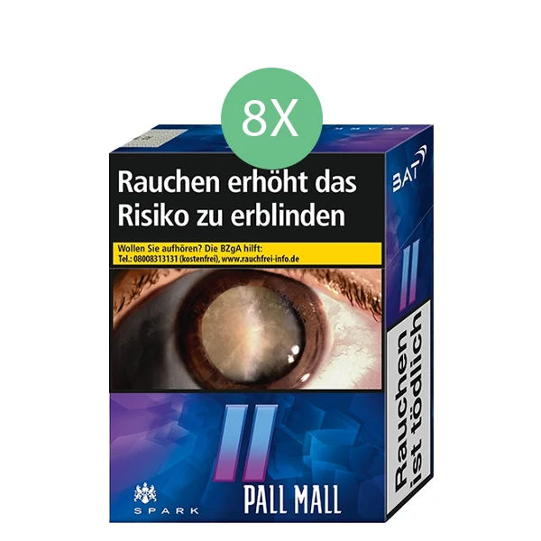 Pall Mall Zigaretten Spark Giga Pall Mall Zigaretten Spark Giga