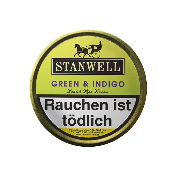 stanwell pfeifentabak green and indigo dose