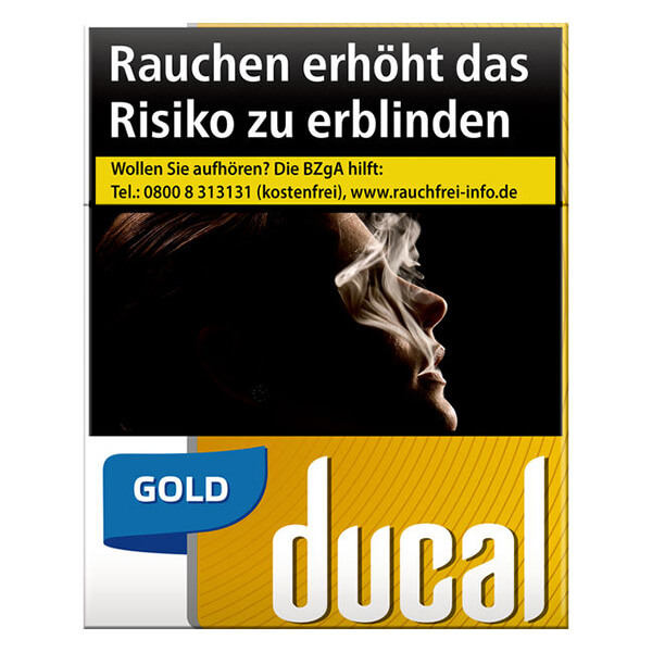 Die Ducal Gold Zigaretten in XL