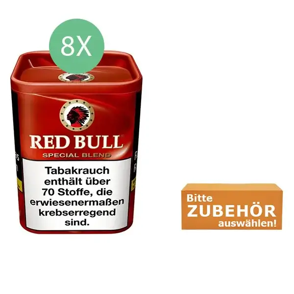 4 x Red Bull Red Dose mit Zubehör