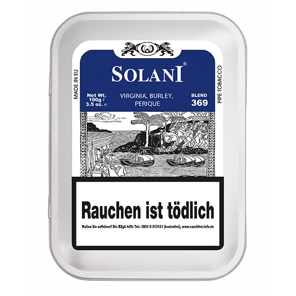 Solani Pfeifentabak Blau Blend 369 Box Solani Pfeifentabak Blau Blend 369 Box