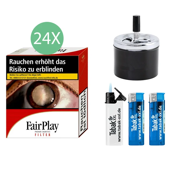 24x-fairplay-zigaretten-filter-xxxl-2x-elektro-feuerzeuge-1x-sturmfeuerzeug-1x-aschenbecher