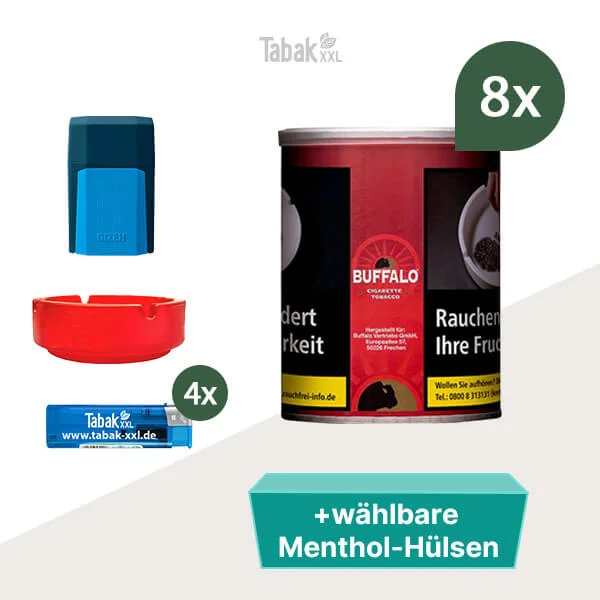 8x-buffalo-mit-wahbaren-hulsen-und-asche 8x-buffalo-mit-wahbaren-hulsen-und-asche
