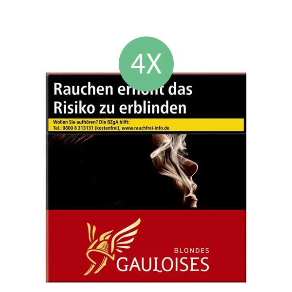 Gauloises Zigaretten Blondes Rot 4XL Stange