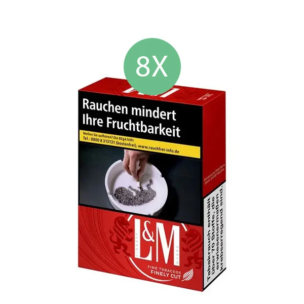 L&M Zigaretten Red Label XL Stange L&M Zigaretten Red Label XL Stange