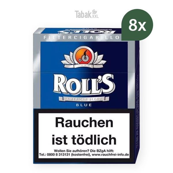 rolls zigarillos exklusive blue m mit filter stange rolls zigarillos exklusive blue m mit filter stange