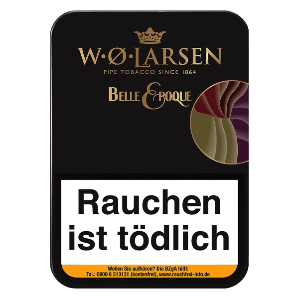 W. O. Larsen Pfeifentabak Belle Epoque Dose W. O. Larsen Pfeifentabak Belle Epoque Dose