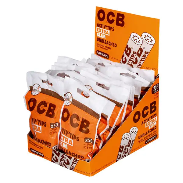 ocb-activ-tips-extra-slim-unbleached-50-x-6-mm-papierbeutel-20er-box