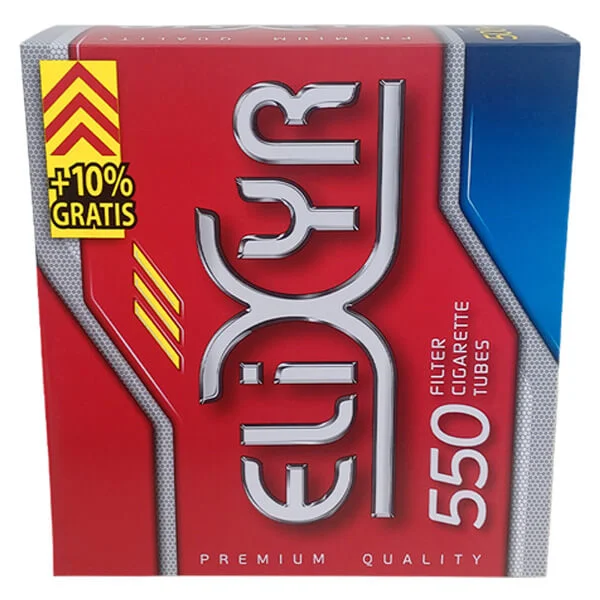 Elixyr FilterhĂĽlsen Rot 550er Packung Elixyr FilterhĂĽlsen Rot 550er Packung
