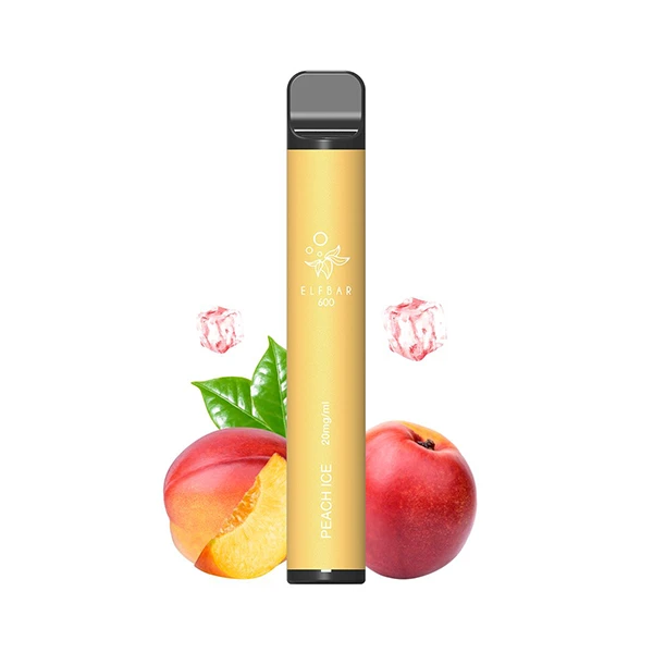 elfbar e zigarette 600 peach ice 20 mg einweg