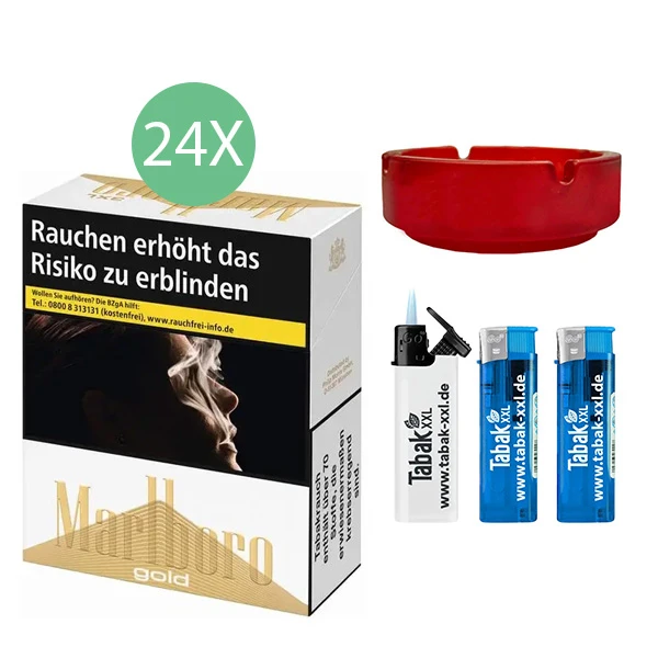 24x-marlboro-zigaretten-gold-2xl-mit-aschenbecher-feuerzeugen 24x-marlboro-zigaretten-gold-2xl-mit-aschenbecher-feuerzeugen