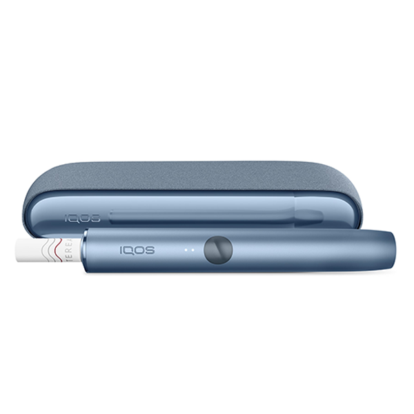 IQOS ILUMA Azure Blue + bis zu 60 TEREA Sticks nach Registrierung* bei IQOS liegend IQOS ILUMA Azure Blue + bis zu 60 TEREA Sticks nach Registrierung* bei IQOS liegend