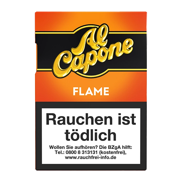 Al Capone Zigarillos Flame Orange M Cognac mit Filter