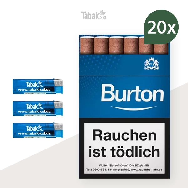 20x-burton-zigarillos-blue-l-mit-naturdeckblatt-vanilla-+-3x-elektro-feuerzeuge 20x-burton-zigarillos-blue-l-mit-naturdeckblatt-vanilla-+-3x-elektro-feuerzeuge