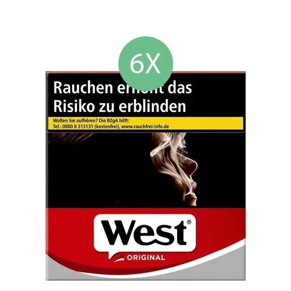 West Zigaretten Original Red 4XL Stange