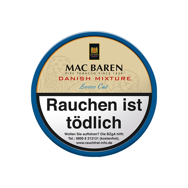 mac baren pfeifentabak danish mixture dose