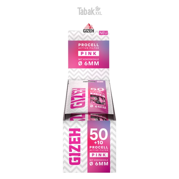 gizeh-procell-active-filter-pink-mit-kokoskohle-60x6-mm-10er-box-front
