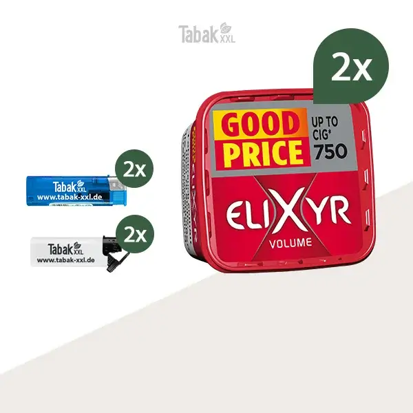 2x-elixyr-volumentabak-red-rot-eimer-mit-feuerzeugen 2x-elixyr-volumentabak-red-rot-eimer-mit-feuerzeugen