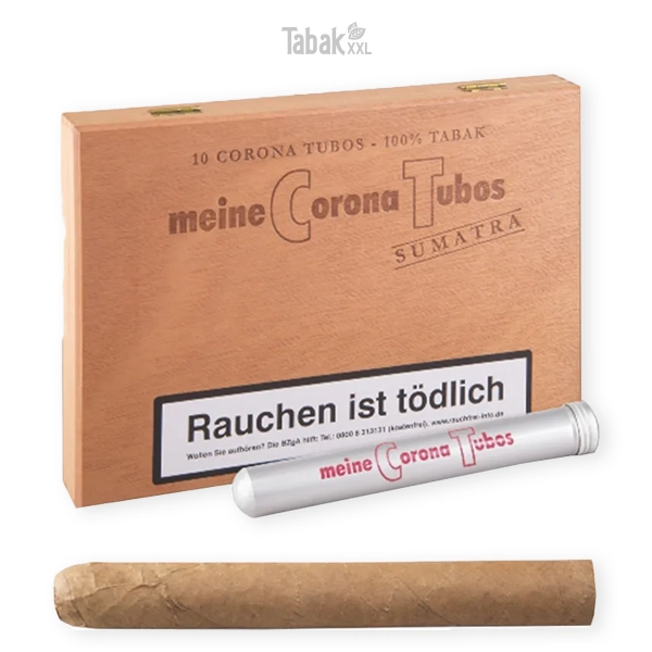 meine-sumatra-zigarren-corona-tubos-kiste