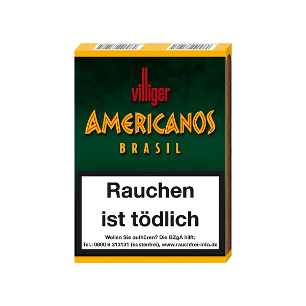 Villiger Zigarillos Americanos Brasil XS