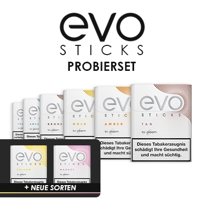 evo tobacco sticks probierset