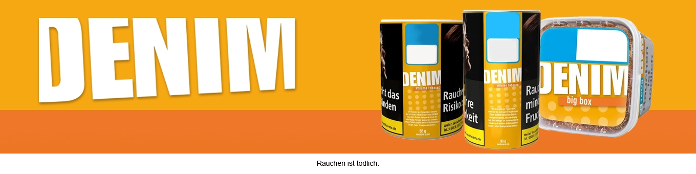 Denim Tabak online kaufen - alle Formate bei Tabak-XXL