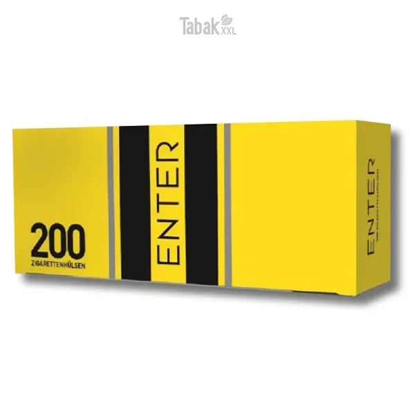 2x Enter Volumentabak Eimer mit 1000 Filterhülsen und Taschenaschenbecher