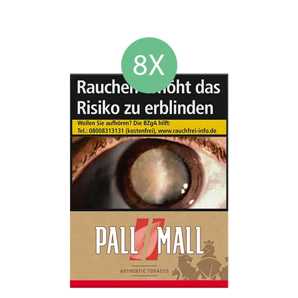 Pall Mall Zigaretten Authentic Red Giga Stange