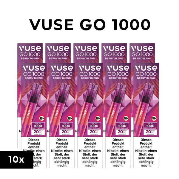 10x vuse go 1000 berry blend