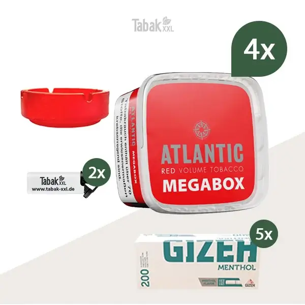 atlantic-volumentabak-4x-eimer-mit-gizeh-menthol-hulsen-xxl