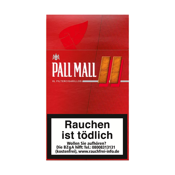 Pall Mall Zigarillos Rot XL mit Filter