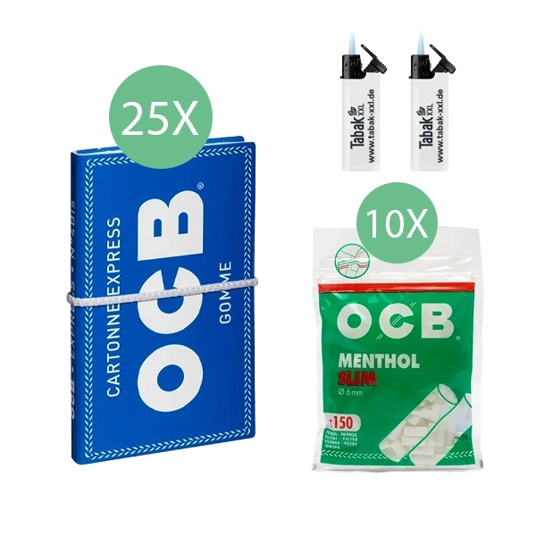 25x-ocb-blaettchen-blau-no-4-100-blatt-+-10x-ocb-menthol-slim-filter-+-2x-sturmfeuerzeuge 25x-ocb-blaettchen-blau-no-4-100-blatt-+-10x-ocb-menthol-slim-filter-+-2x-sturmfeuerzeuge